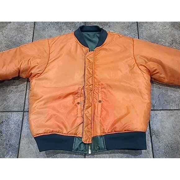 NWOT ROTHCO Military Sage Green Reversible AF MA-1 Bomber Flight Jacket Men 2XL - Picture 10 of 10